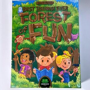 Best Treehouse Ever Forest of Fun Card Game Scott Almes New Sealed Green Couch